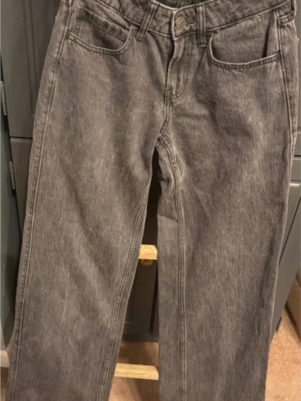 Hollister Women’s Wide Leg in Faded Black